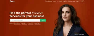 hiring a freelancer on fiverr